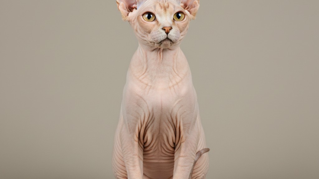 Don Sphynx : caractéristiques et origine du chat sans poils
