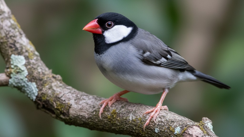 Découvrez le Diamant de Java : un petit oiseau exotique et sociable