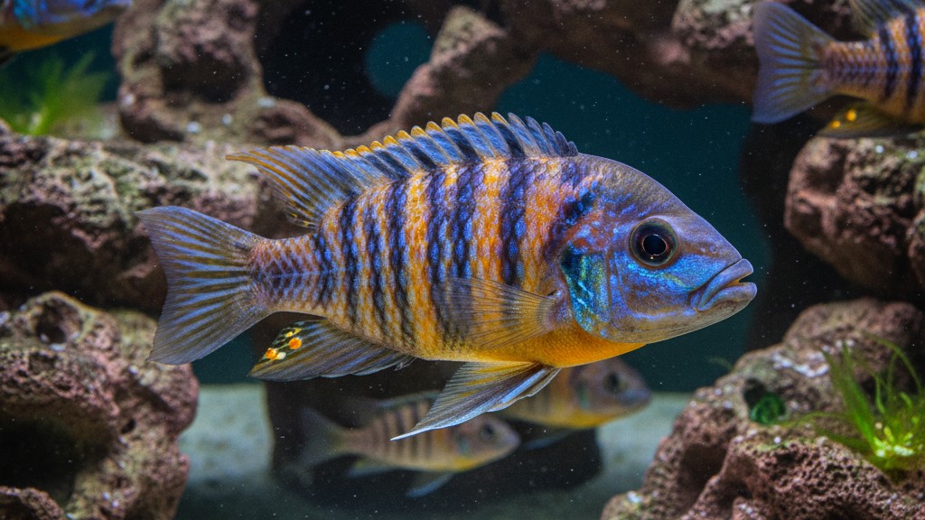 Découvrez le ciclidé Mbuna : un poisson vif et actif