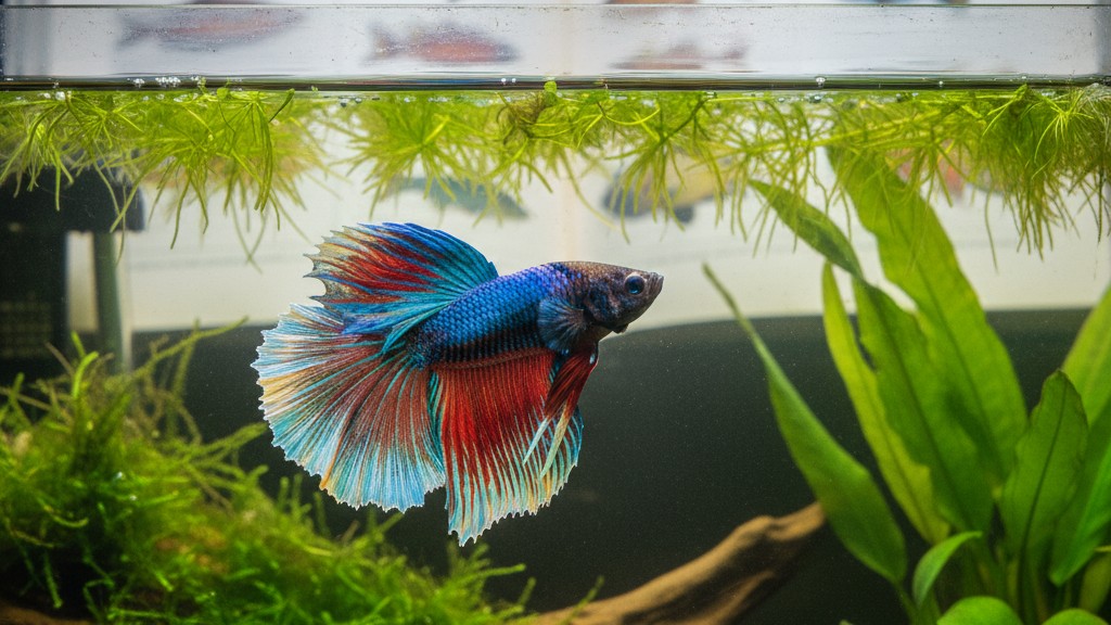 Découvrez le Poisson Betta Halfmoon : beauté et caractère unique