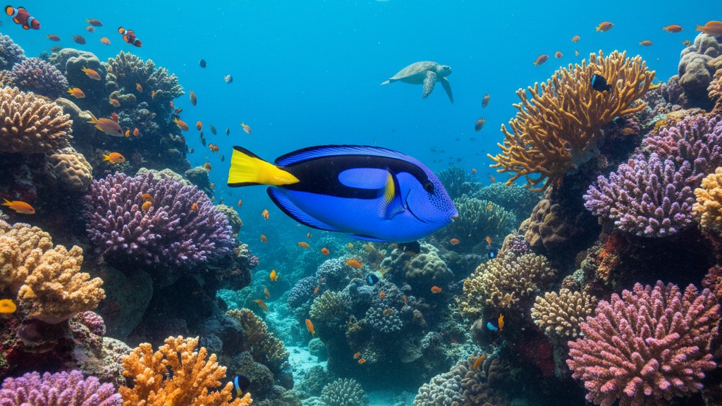 Découvrez le Poisson Chirurgien : origine, caractéristiques et mode de vie