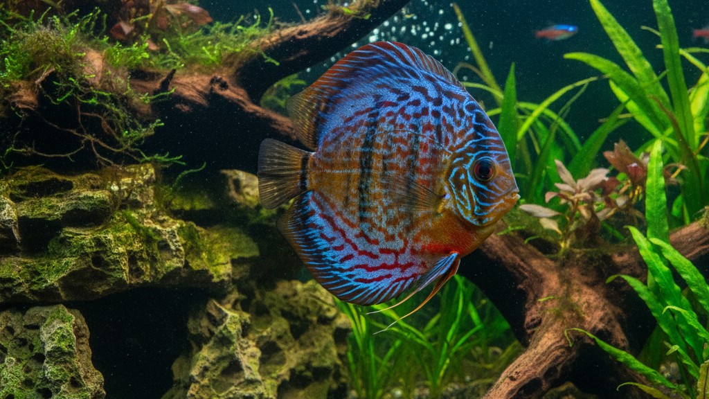 Caractéristiques et origine du Poisson Discus Heckel
