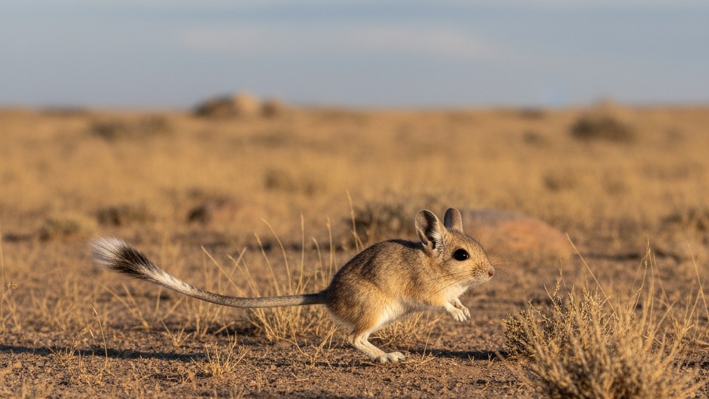 Découvrez le Jerbo de Mongolie : un petit rongeur actif et curieux