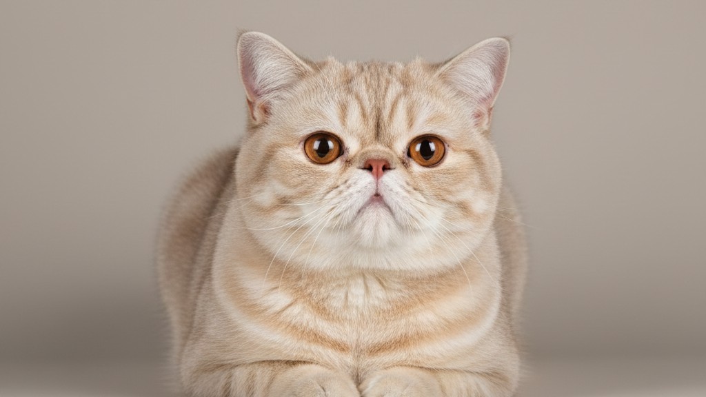 Caractéristiques et origine du chat Exotique à poil court