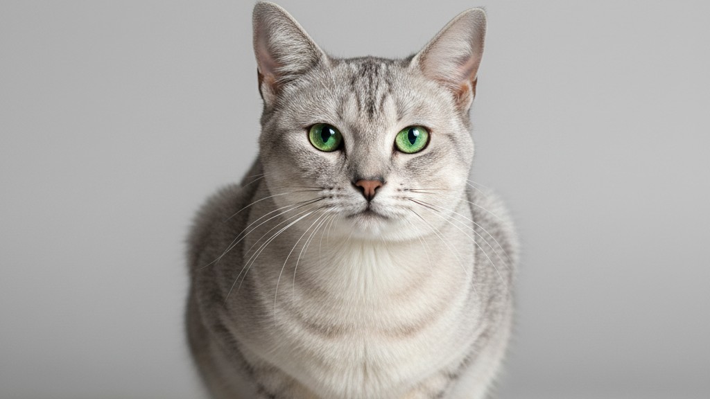 Caractéristiques générales du chat Korat