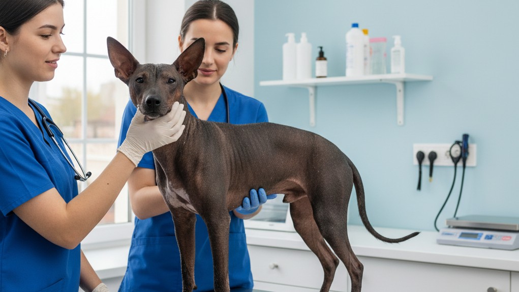 Soins de santé essentiels pour le Xoloitzcuintle
