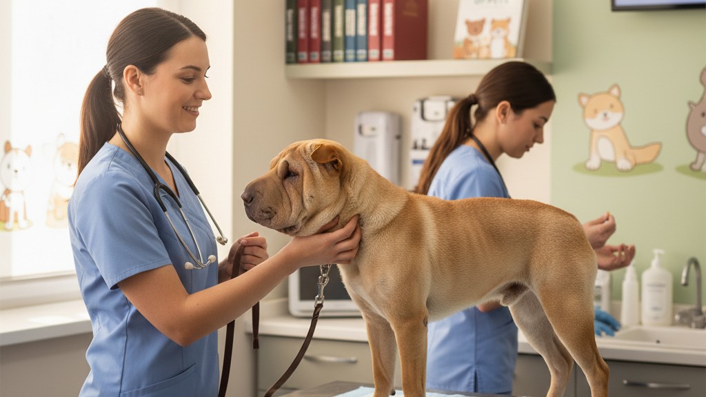Soins de santé et prévention pour le Shar Pei