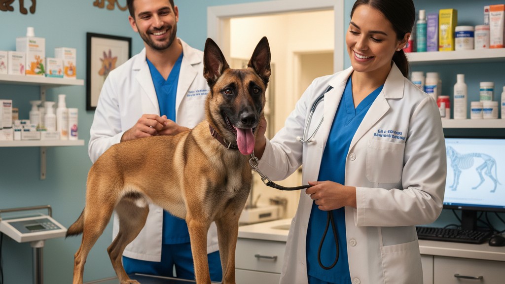Soins de santé et prévention pour le Berger Belge Malinois