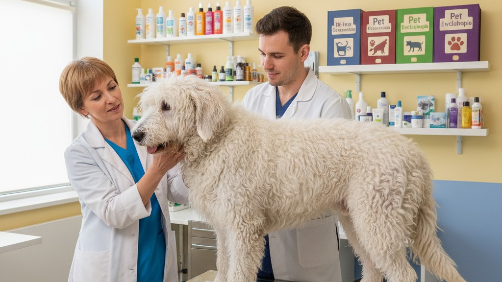 Soins et prévention santé du Komondor