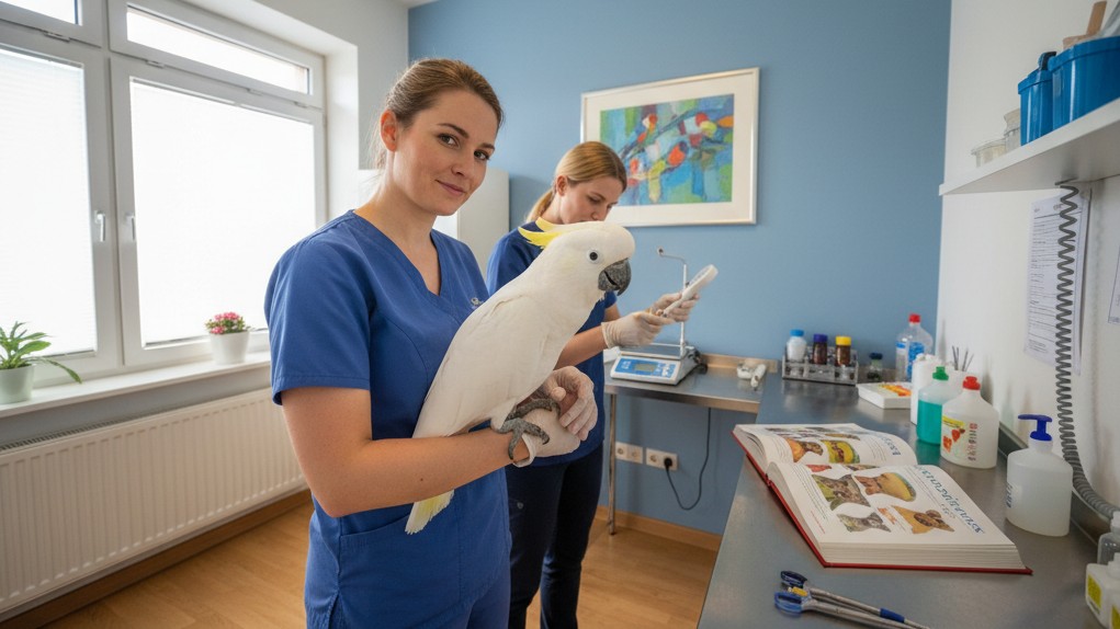 Soins sanitaires et prévention chez le loro Kakatoe