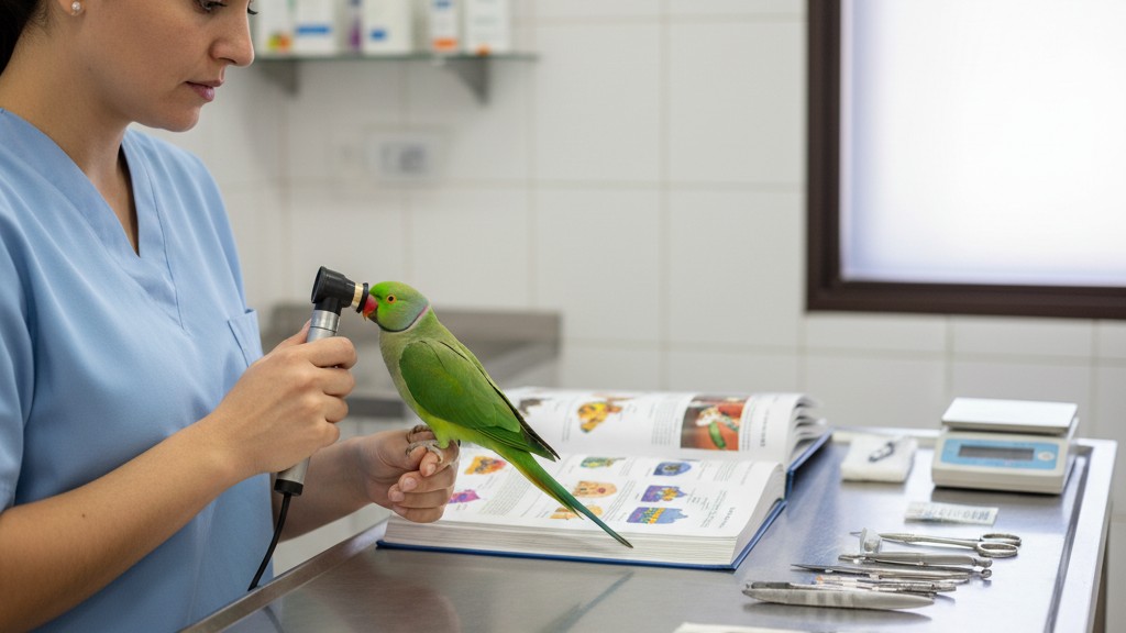 Santé et prévention pour un perroquet en pleine forme