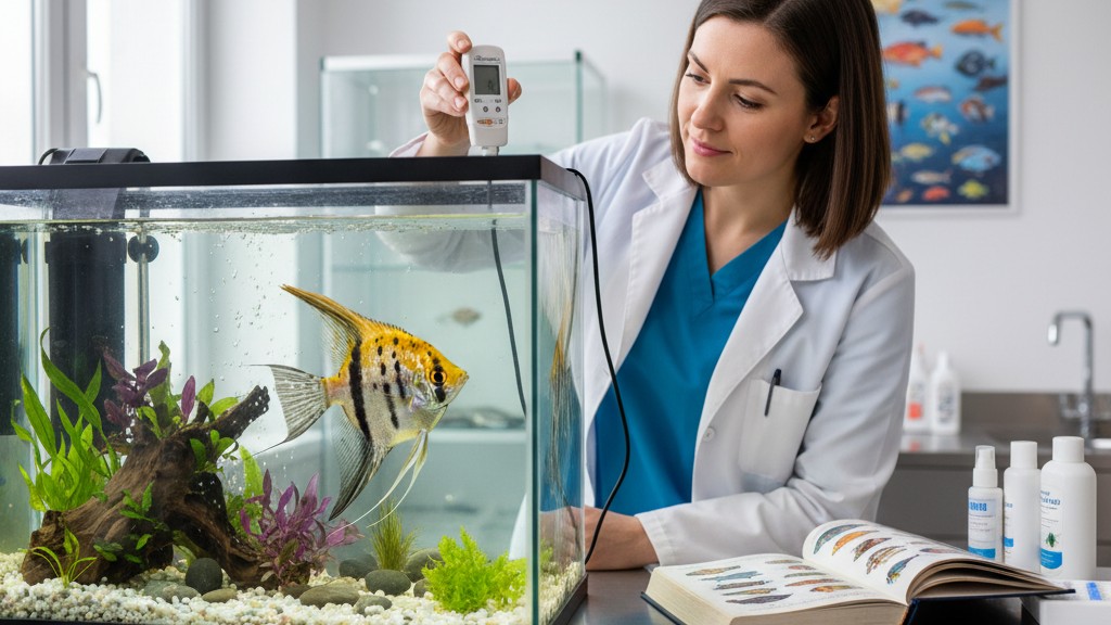 Clés pour garder votre Poisson Ange Léopard en bonne santé