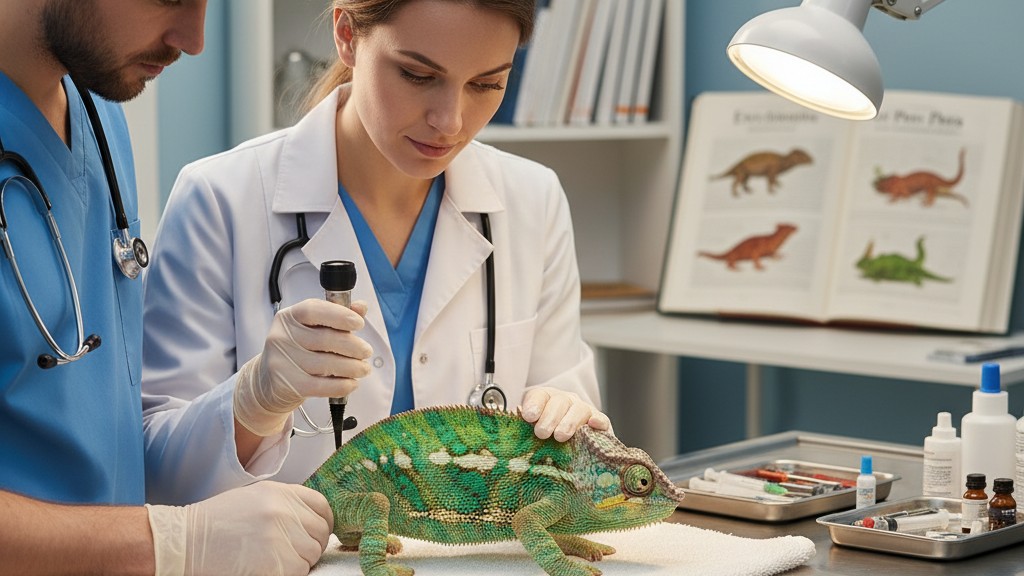 Santé et bien-être du caméléon du Yémen : prévention et soins