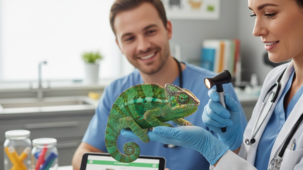 Prenez soin de la santé de votre Caméléon de Madagascar par la prévention et l’attention
