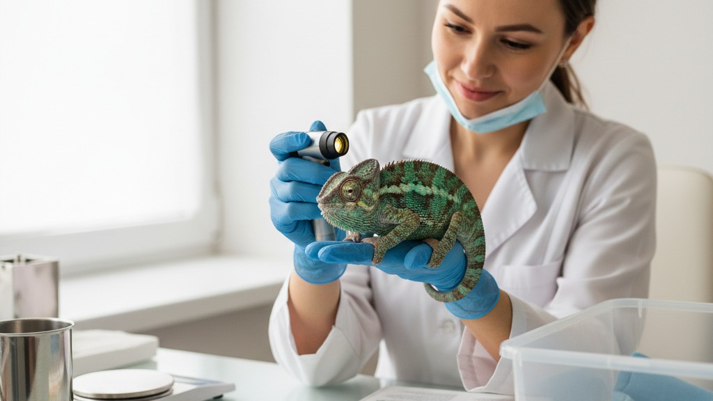 Santé et prévention pour le Caméléon de Fischer