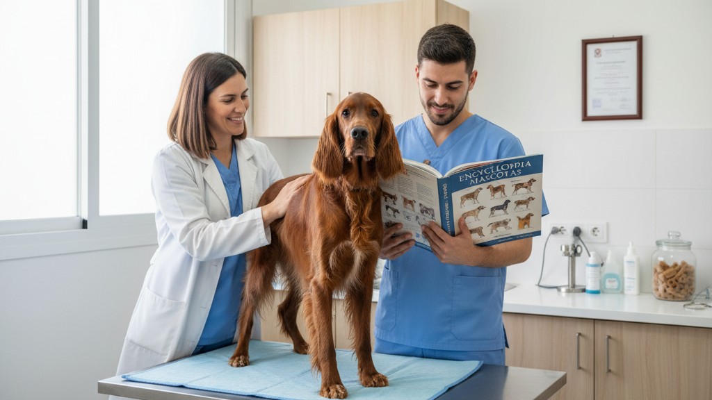 Soins de santé et prévention pour le Setter Irlandais