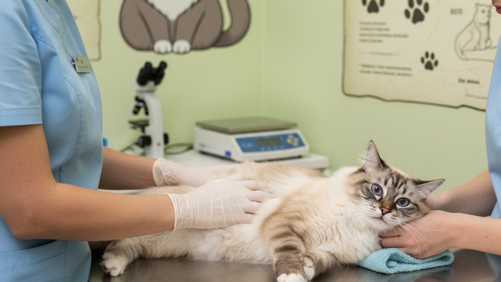 Santé et prévention pour le chat Siberiano Neva Masquerade