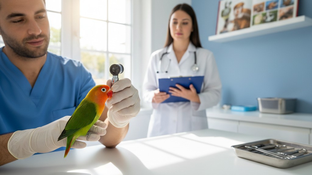 Soins sanitaires pour préserver la santé de votre Agapornis tete orange
