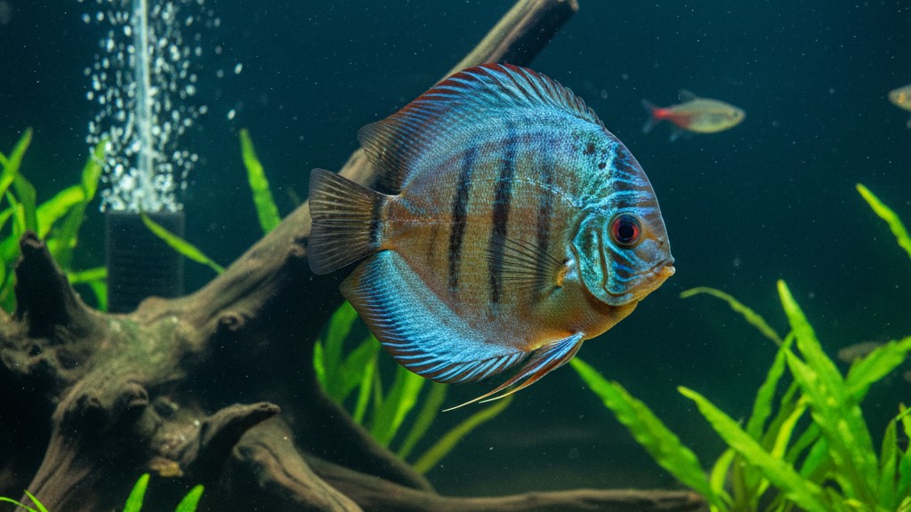 Soins et santé du Poisson Discus Heckel