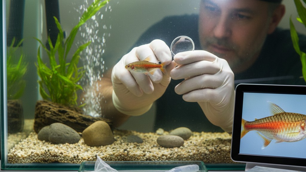 Soins et prévention pour la santé du poisson Rasbora