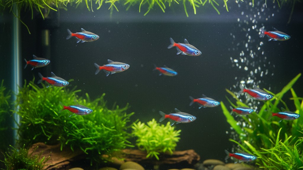 Soins de santé et prévention pour le Poisson Tetra Néon Bleu