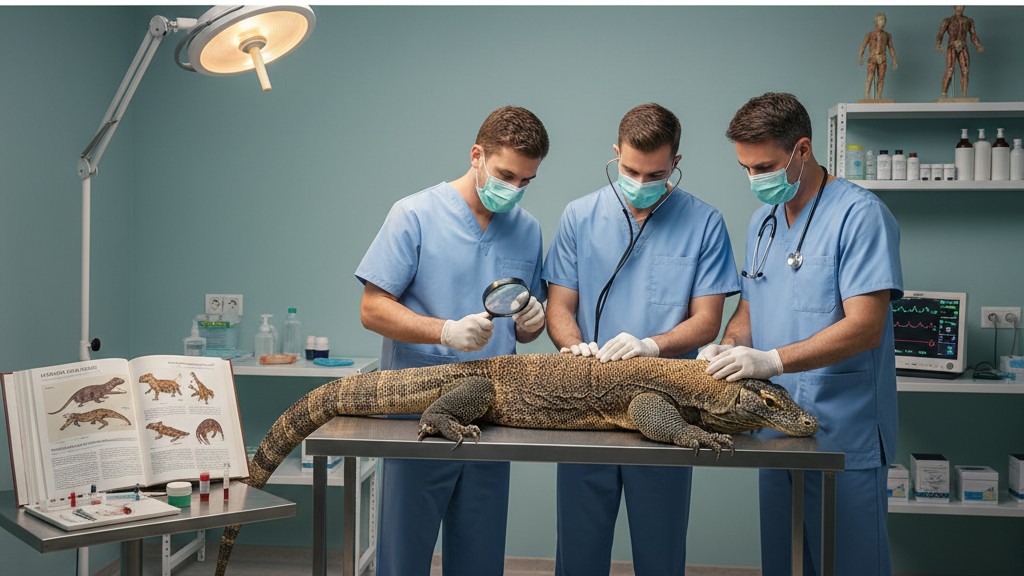 Santé et bien-être du Dragon de Komodo : prévention et soins