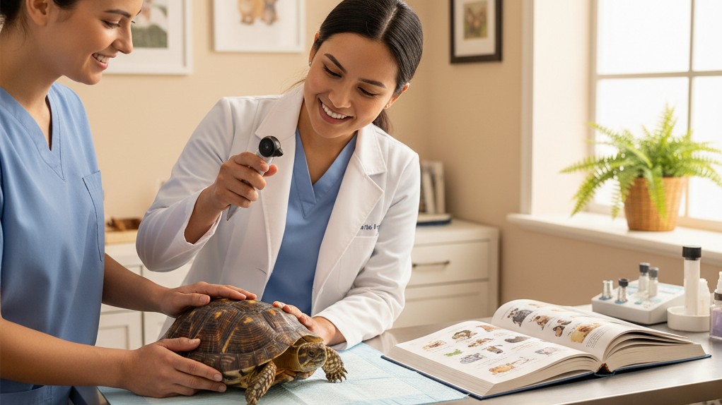 Soins de santé et prévention pour tortues de boîte