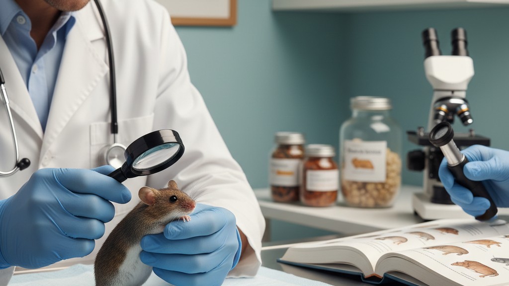 Santé et prévention pour la souris des champs en captivité