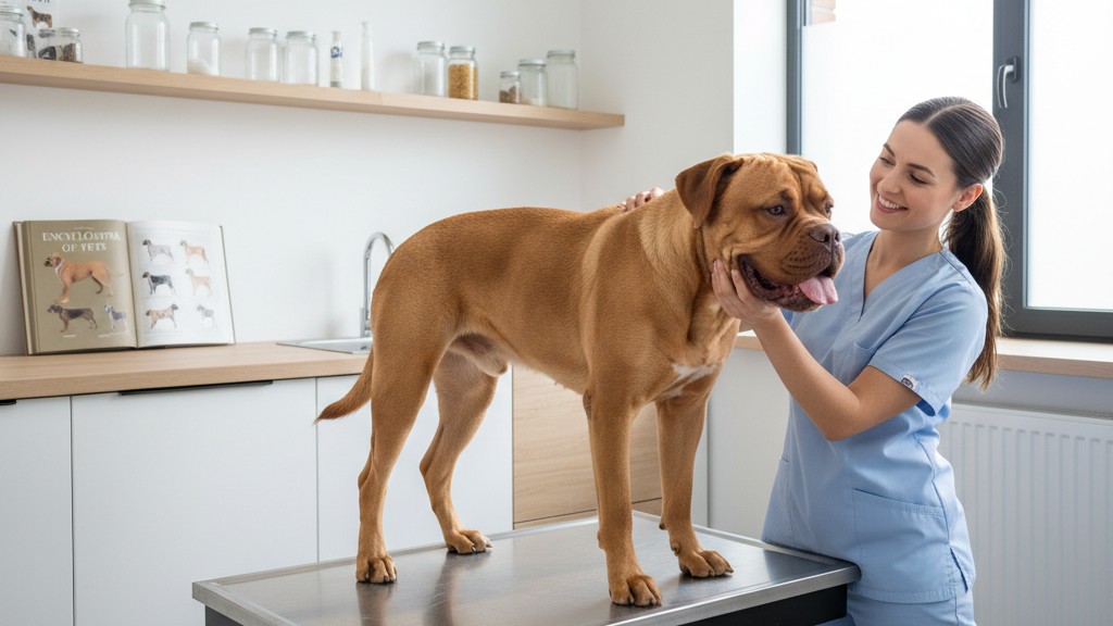 Santé et prévention chez le Dogo de Burdeos : soins essentiels