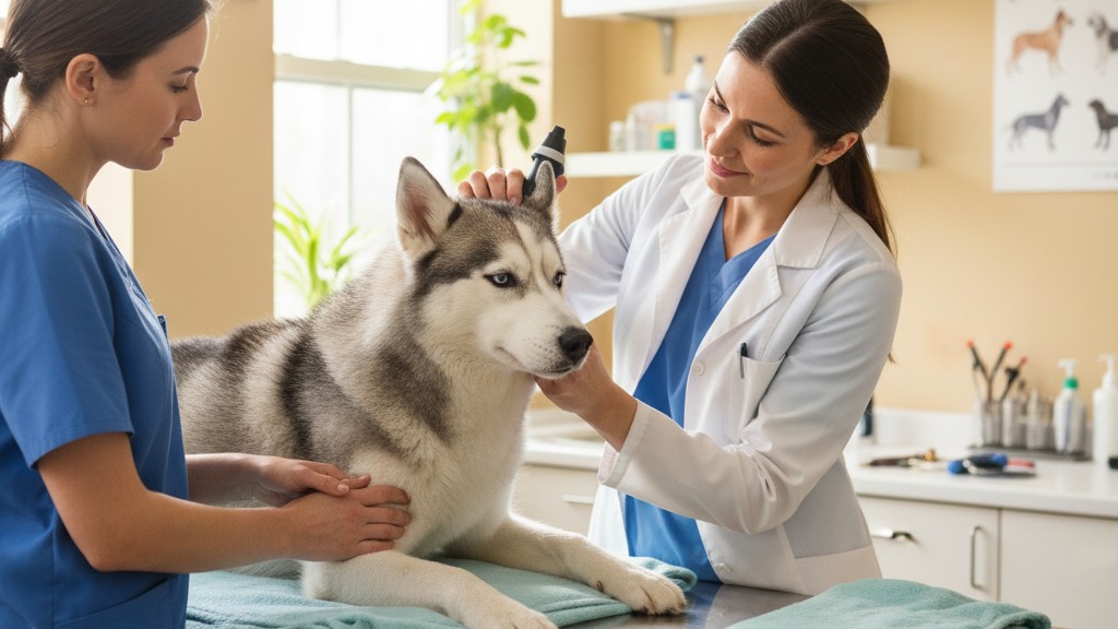 Soins de santé et prévention pour le Husky Siberien