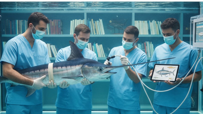 Santé et prévention : soins essentiels pour le poisson épée