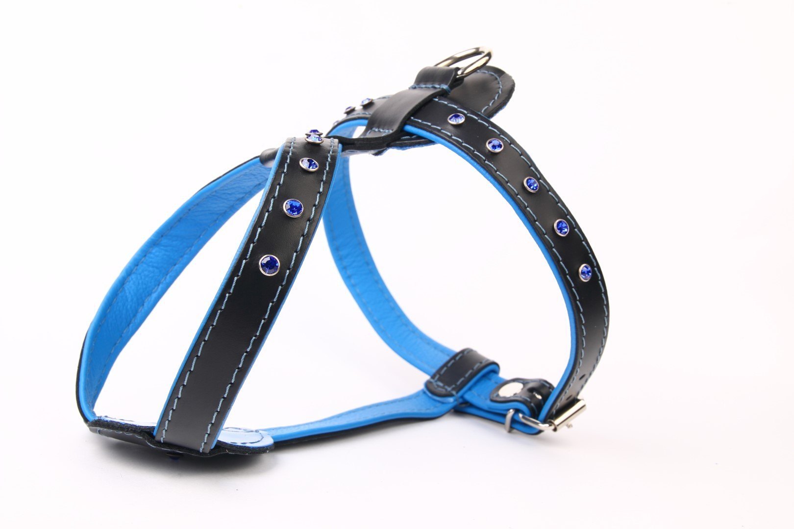 Harnais Cuir Luxury Cristal 60 cm