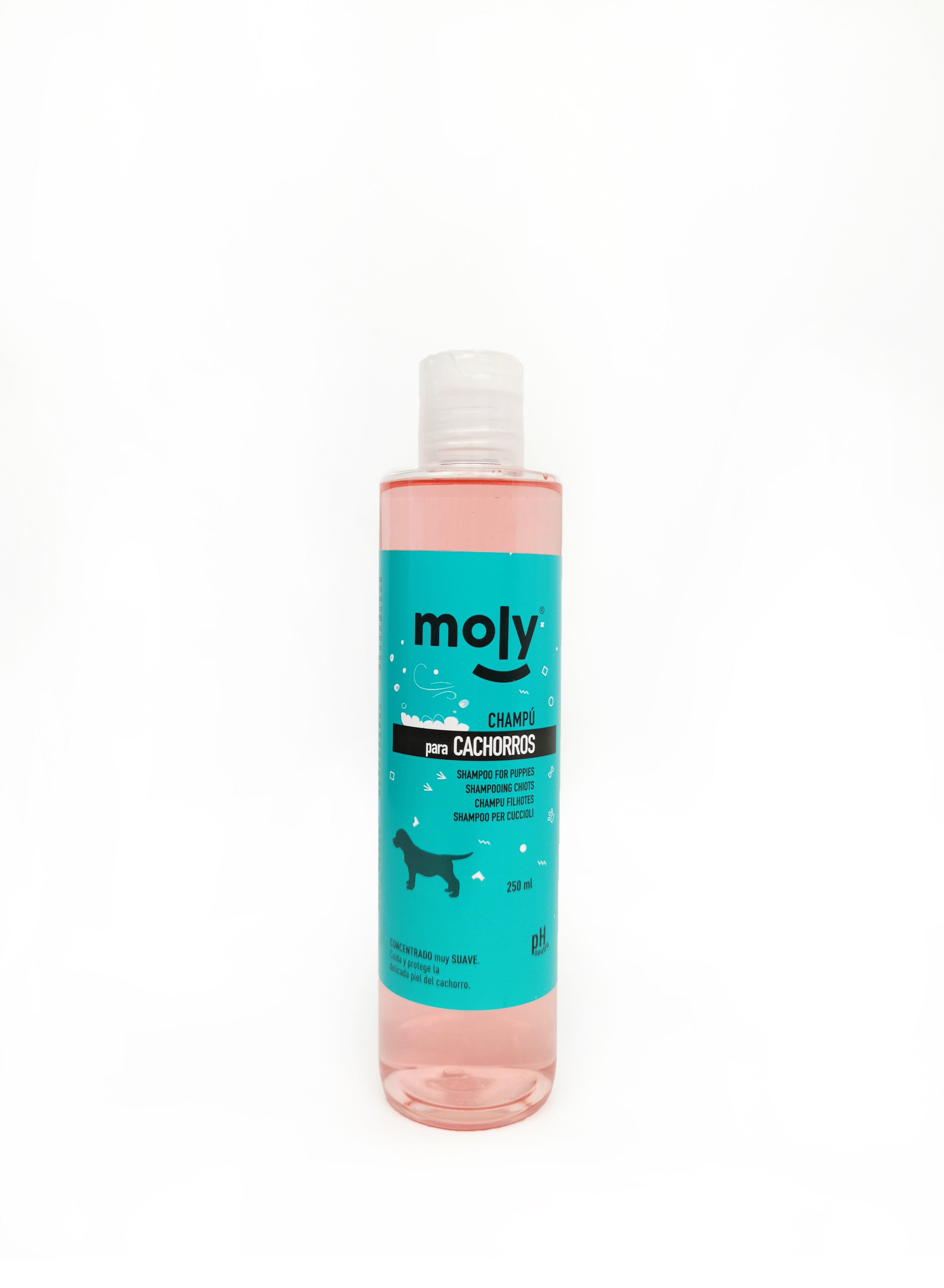 Shampoing pour Chiots 250 ml Moly | Nettoyage Doux et Sûr pour Peaux Sensibles