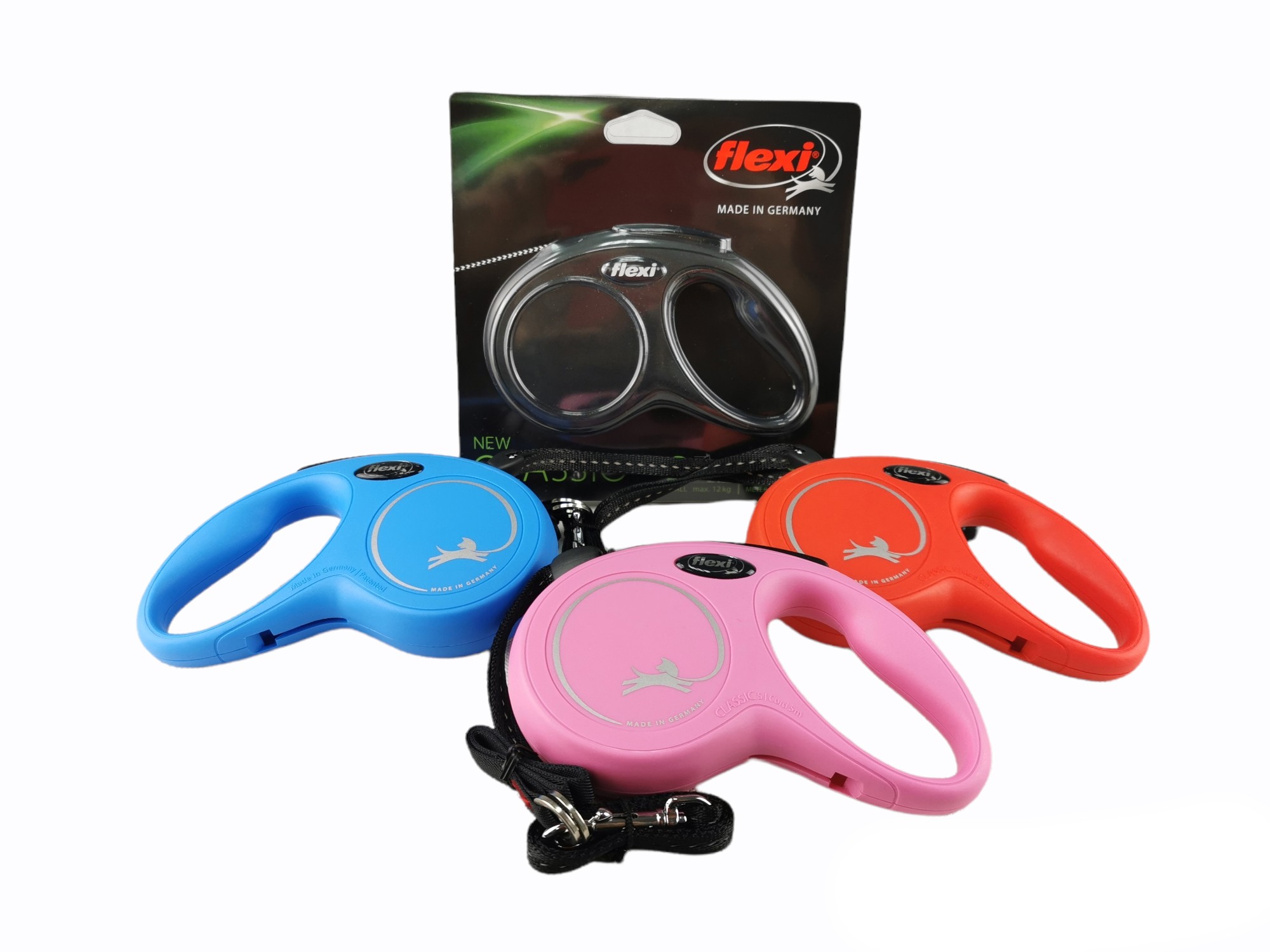 Laisse Extensible Flexi New Classic S 5 m Cordon | Contrôle Sécurisé et Liberté de Mouvement