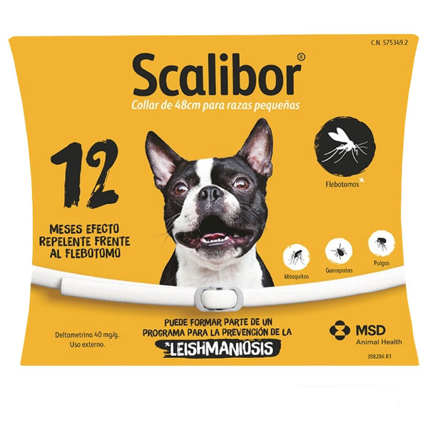 Scalibor 48 cm Collier Antiparasitaire pour Chiens Moyens