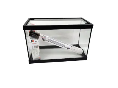 Acuarium cristal 20 litres kit complet avec cadre noir