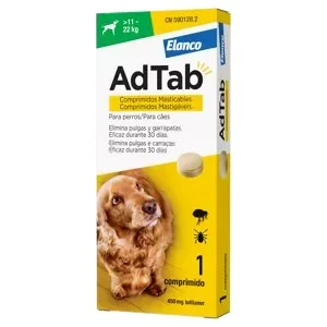 ADTAB OTC 112,5 mg pour chiens de 2,5 à 5,5 kg