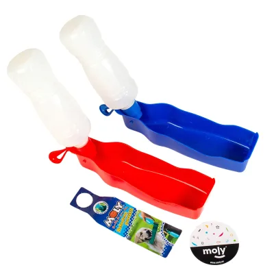 Abreuvoir de Voyage pour Chiens 500 ml | Hydratation Pratique et Sécurisée en Promenade – Moly