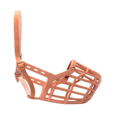 Museruola cesta cuir et plastique N.3