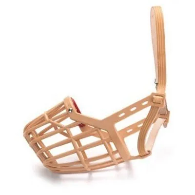 Muserolle panier cuir et plastique n° 2