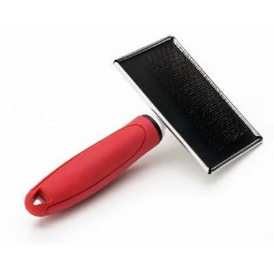 Carde métallique extragrande Moly Confort | Brosse professionnelle pour chiens grands à poil moyen et long