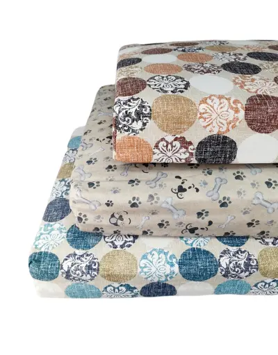 Matelas 80 x 60 x 12 cm pour chiens moyens et grands