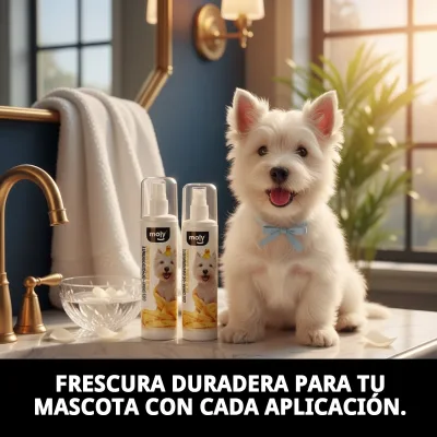 Cologne Désodorisante 200 ml Moly | Fraîcheur Durable et Parfum Doux pour Chiens