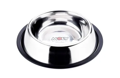 Gamelle acier inoxydable antidérapante 16 cm 0.55L