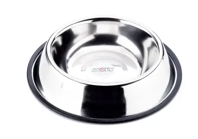 Gamelle acier inoxydable antidérapante 22 cm 1,55L