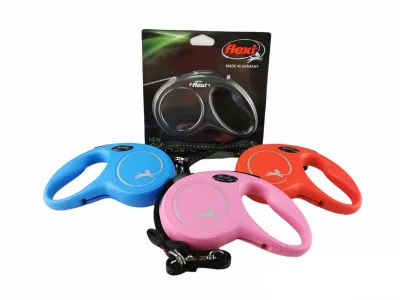 Laisse Extensible Flexi New Classic S 5 m Ruban | Contrôle et Liberté pour Chiens Petits
