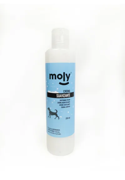 Crème adoucissante 250 ml Moly | Après-shampoing hydratant pour poils secs et emmêlés