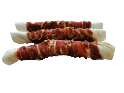Dental Snack Canard Extra Maxi 1 kg | Mâchage Prolongé et Soin Dentaire pour Chiens Grands