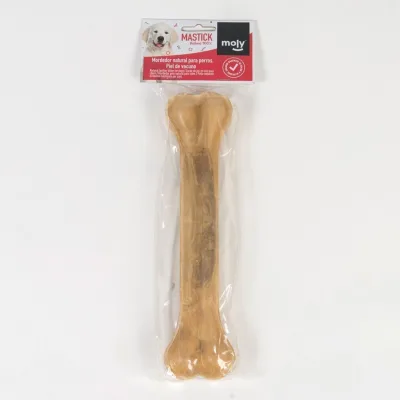 Os pressé 32 cm Moly | Mâchonnement durable et 100% naturel pour chiens moyens et grands