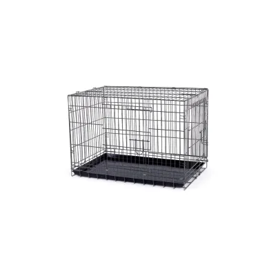 Cage Métallique Grande pour Chiens 93x57x64 cm Moly | Robuste, Sécurisée et Pliable